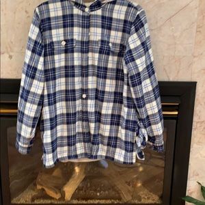 Fleece lined LL Bean hoodie